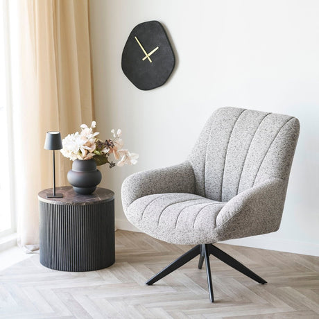 Rota sidebord, mørk brun ø45 cm - Lindas Dekor