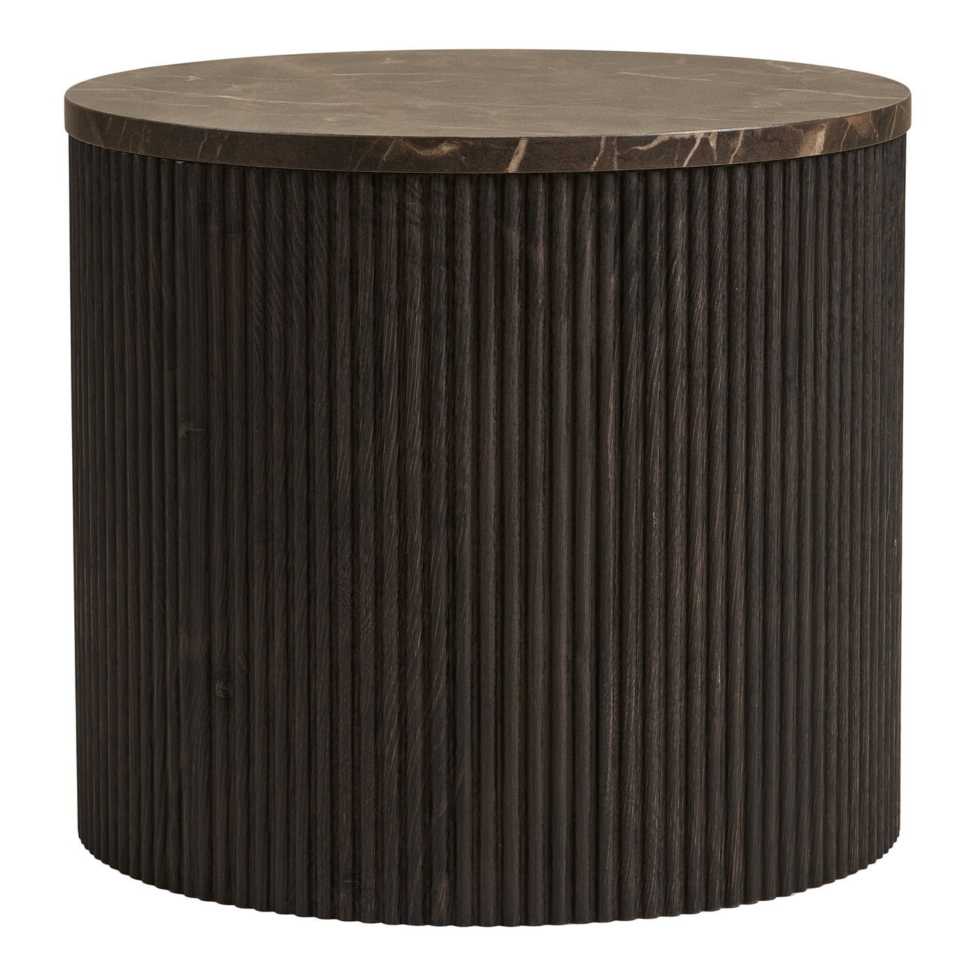 House Nordic Rota sidebord, mørk brun ø45 cm