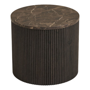 House Nordic Rota sidebord, mørk brun ø45 cm