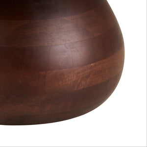 Heide sofabord mango og marmor ø70 cm