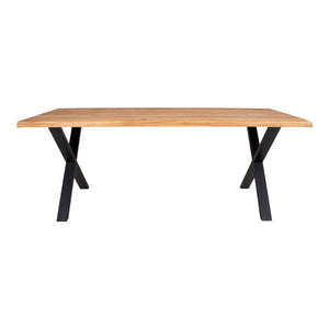 Toulon matbord i naturlig ek 200 cm