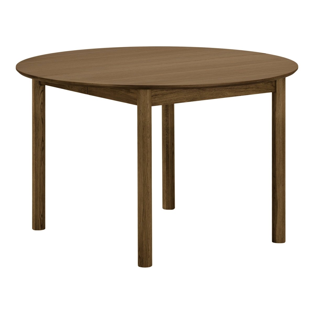 Bundaberg uttrekkbart spisebord eikefinér røkt 120-220 cm - bilde 5