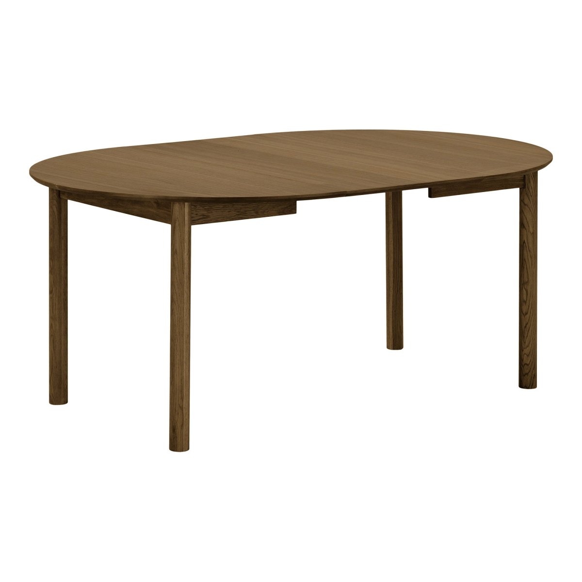 Bundaberg uttrekkbart spisebord eikefinér røkt 120-220 cm