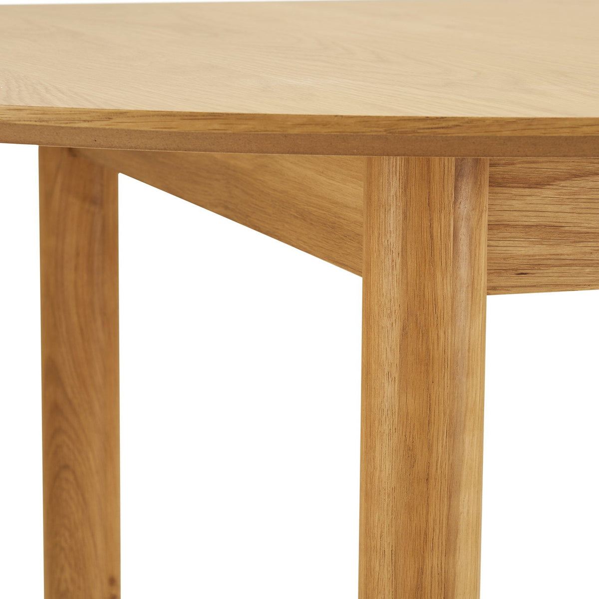 Bundaberg udtrækbart spisebord i eikefinér, naturlig finish, 200-300 cm - billede 5