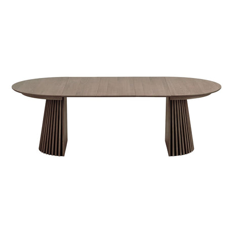 Osaka spisebord smoked oak veneer, uttrekkbart 120 - 240 cm - Lindas Dekor