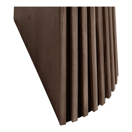 Osaka spisebord smoked oak veneer, uttrekkbart 120 - 240 cm - Lindas Dekor