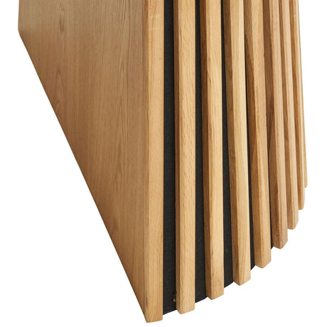 Osaka uttrekkbart spisebord natur eikefiner 120–200 cm - Lindas Dekor