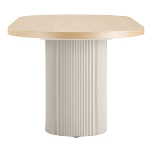 Solva matbord ask sand natur 220 cm