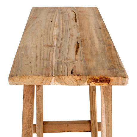 Girona konsollbord teak 90 x 30 x 80 cm - Lindas Dekor