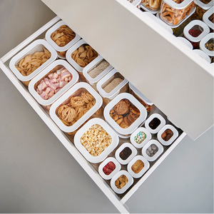 Mepal Modula bokser med gjennomsiktig design