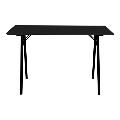 Vojens skrivebord sort 120 × 60 cm - Lindas Dekor