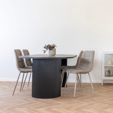 Boavista spisebord mørk brun 210 cm - Lindas Dekor