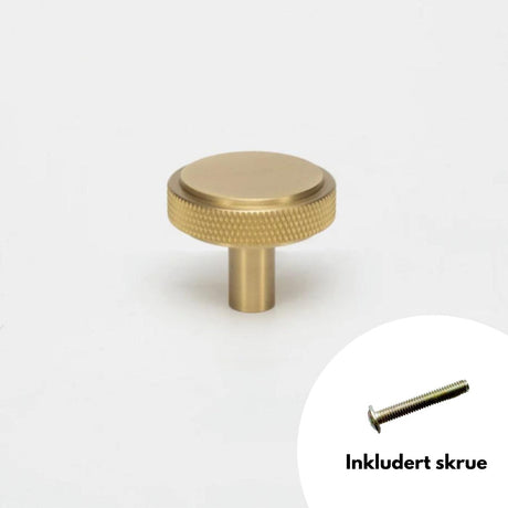 Stockholm knut, guld 35 mm - Lindas Dekor Knott