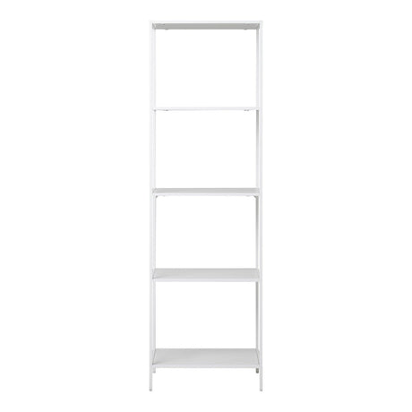 Vita bokhylle 5 hyller hvit 51 x 36 x 170 cm - Lindas Dekor Bokhylle