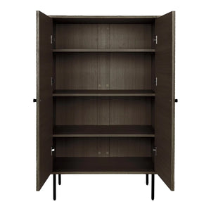 Kyoto skap smoked oak 80 x 40 x 130 cm - Lindas Dekor Skap