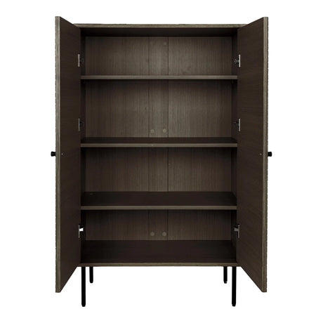 Kyoto skap smoked oak 80 x 40 x 130 cm - Lindas Dekor Skap