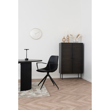 Kyoto skap smoked oak veneer 80 x 40 x 130 cm - Lindas Dekor