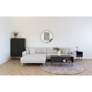 House Nordic Kyoto skap, smoked oak veneer 80 x 40 x 130 cm
