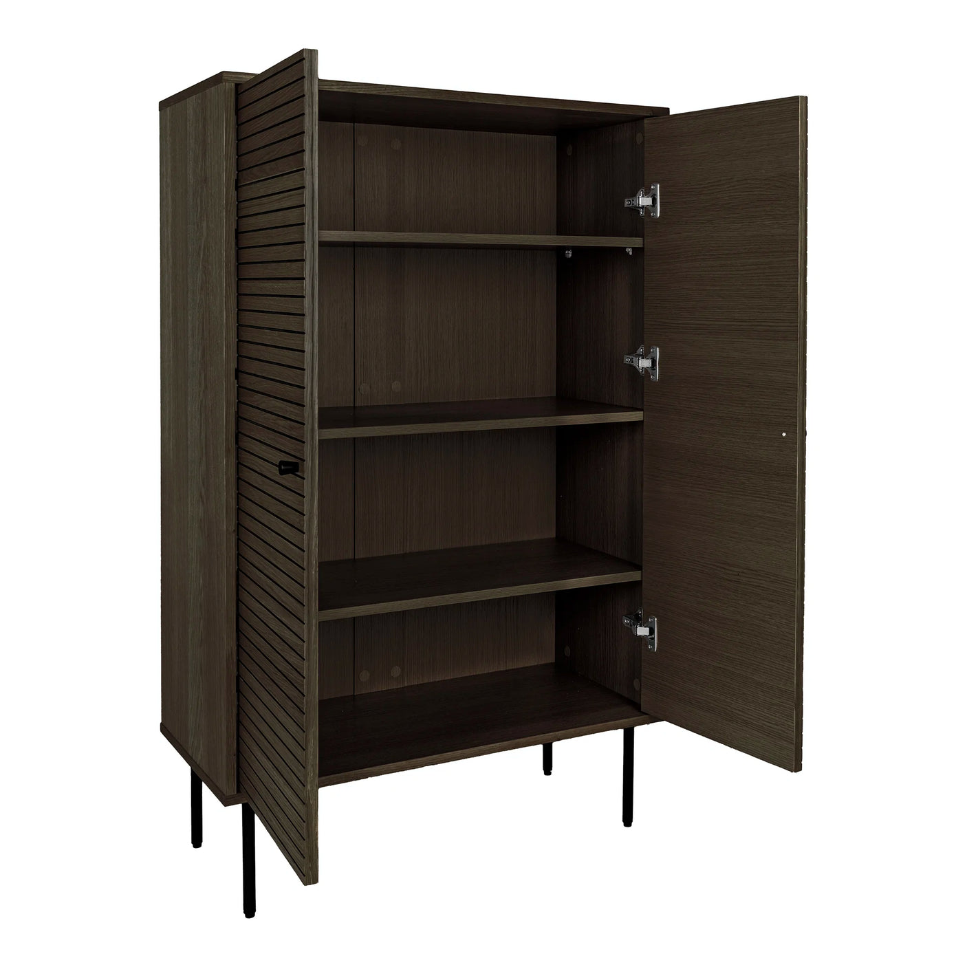 Kyoto skap smoked oak 80 x 40 x 130 cm