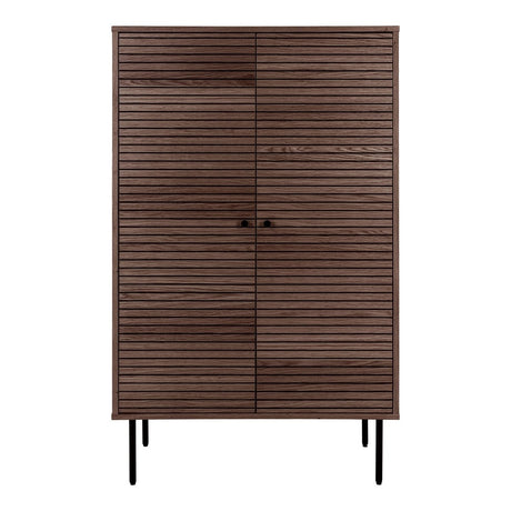 Kyoto skap smoked oak veneer 80 x 40 x 130 cm - Lindas Dekor
