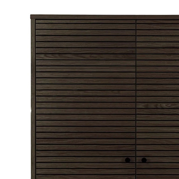 Kyoto skap smoked oak 80 x 40 x 130 cm