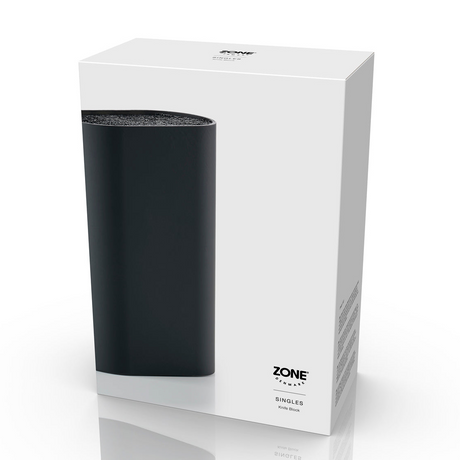 Knivblokk Singles sort 24 cm