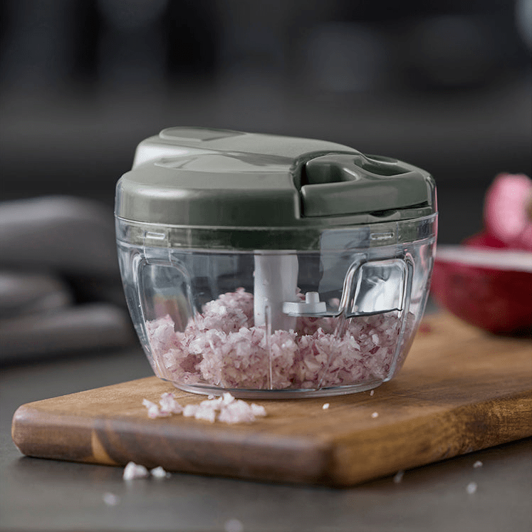Harvest green minihakker + salatspinner - Lindas Dekor