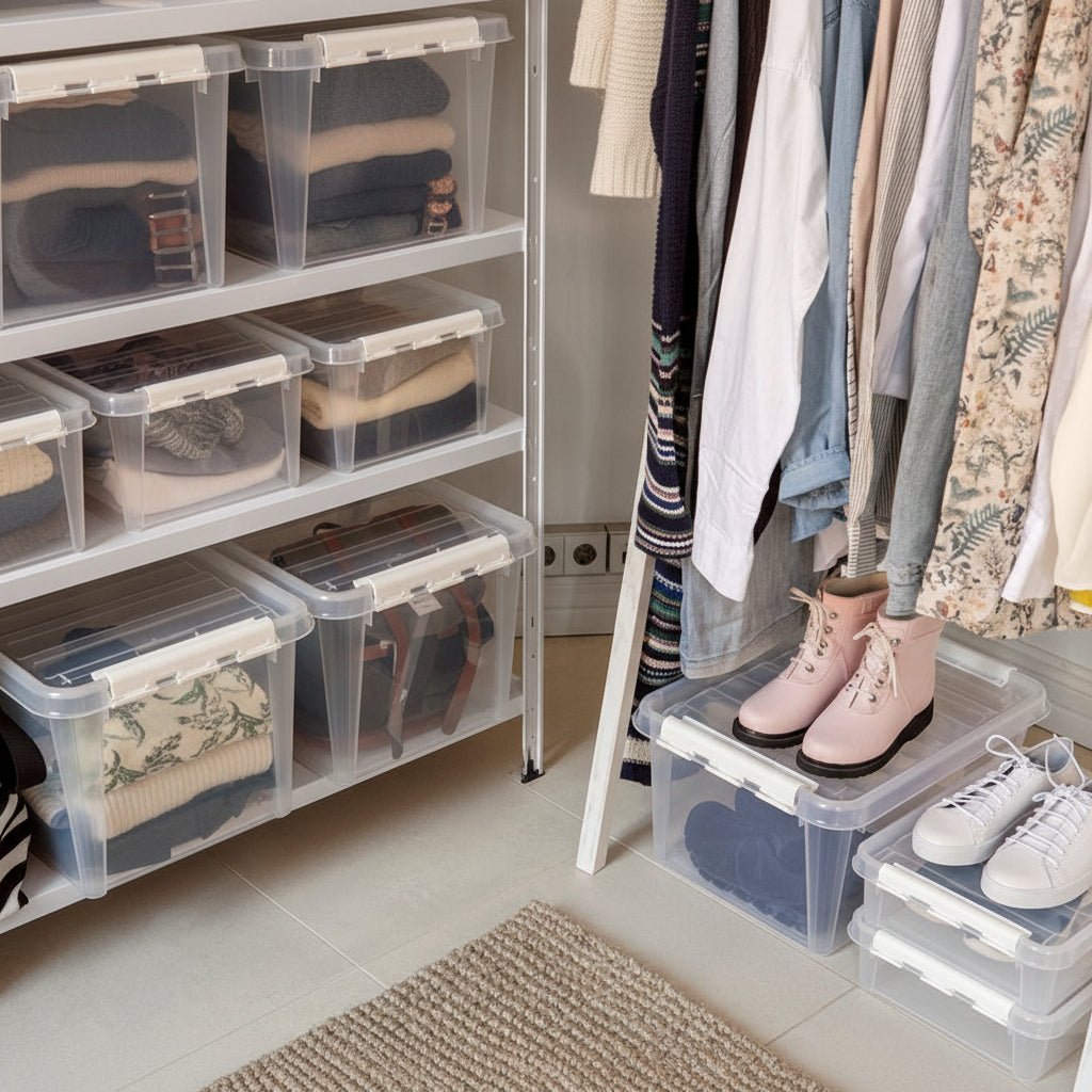 SmartStore™ Classic oppbevaringsboks med lokk 46 L - Lindas Dekor