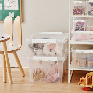 Oppbevaringsboks med lokk til bod, loft eller garderobe