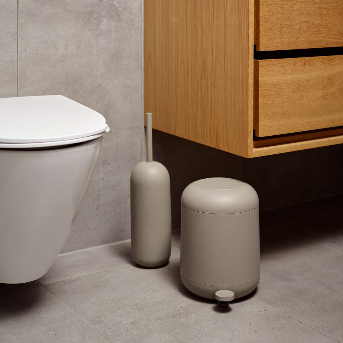 Pedalspann Sensu 4 liter Taupe - Lindas Dekor