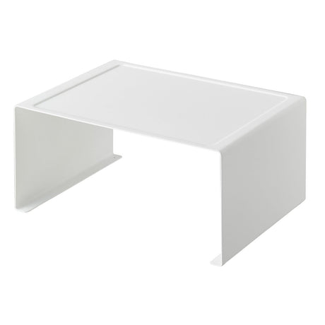 Stabelbar hylle bred hvit 30,5 x 14 cm - Lindas Dekor
