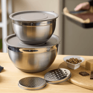 2-pk Bakeboller 8 deler 3+5 liter - Lindas Dekor Bakebolle