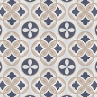 Clara blå selvklebende fliser