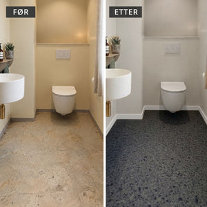 8-pk Venezia terrazzo selvklebende fliser