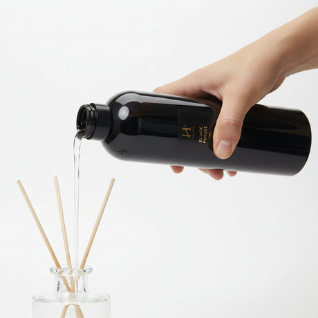 Chantelle duftolje refill 200 ml Black Forest i sort flaske