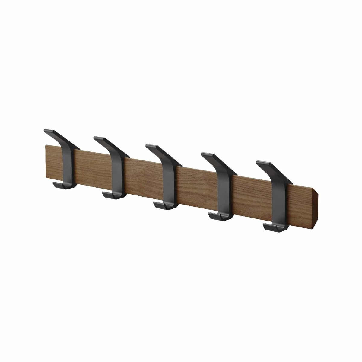 Veggmontert knaggrekke brun 50 x 10 cm - Lindas Dekor