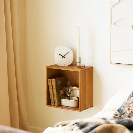 Kubehylle i eik 18 cm dybde
