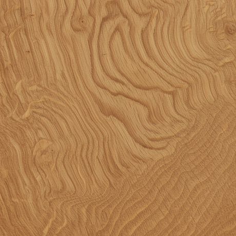 Veggmontert hylle i natur eik