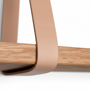 Vegghylle 120 cm plassert over sofa i moderne stue