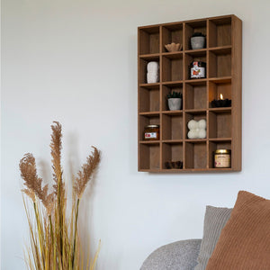 Smal vegghylle 10 cm dyp