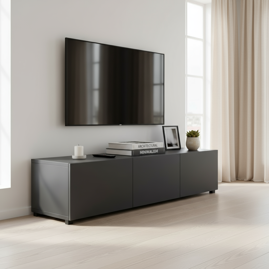 Premium antrasitt grå matt kontaktplast