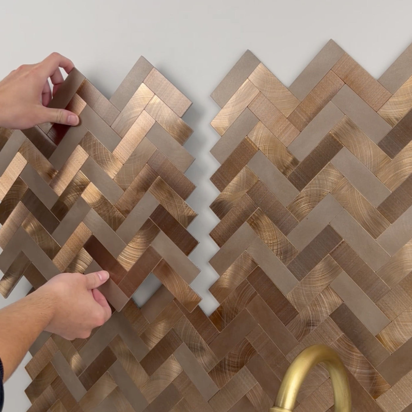 Sofie fiskebein selvklebende veggfliser