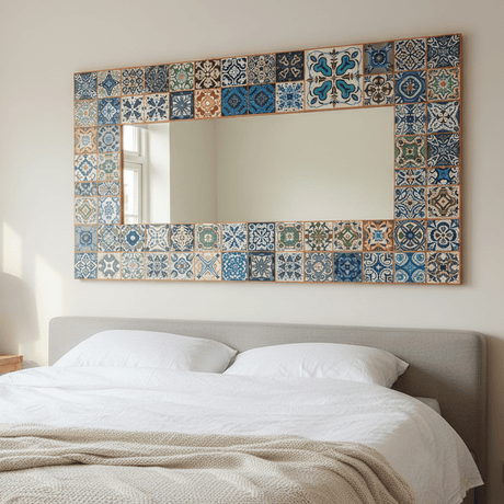 Marokkansk flisfolie til vegg – fargerik dekorfolie uten å bytte fliser