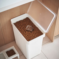 Oppbevaringsboks dyrefor hvit