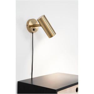 House Nordic Paris vegglampe, messing