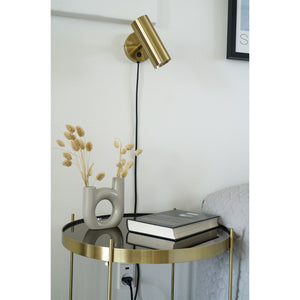 House Nordic Paris vegglampe, messing