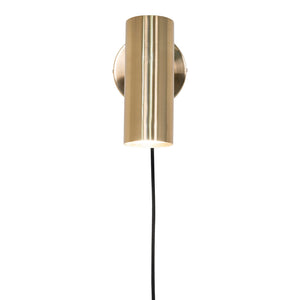 House Nordic Paris vegglampe, messing