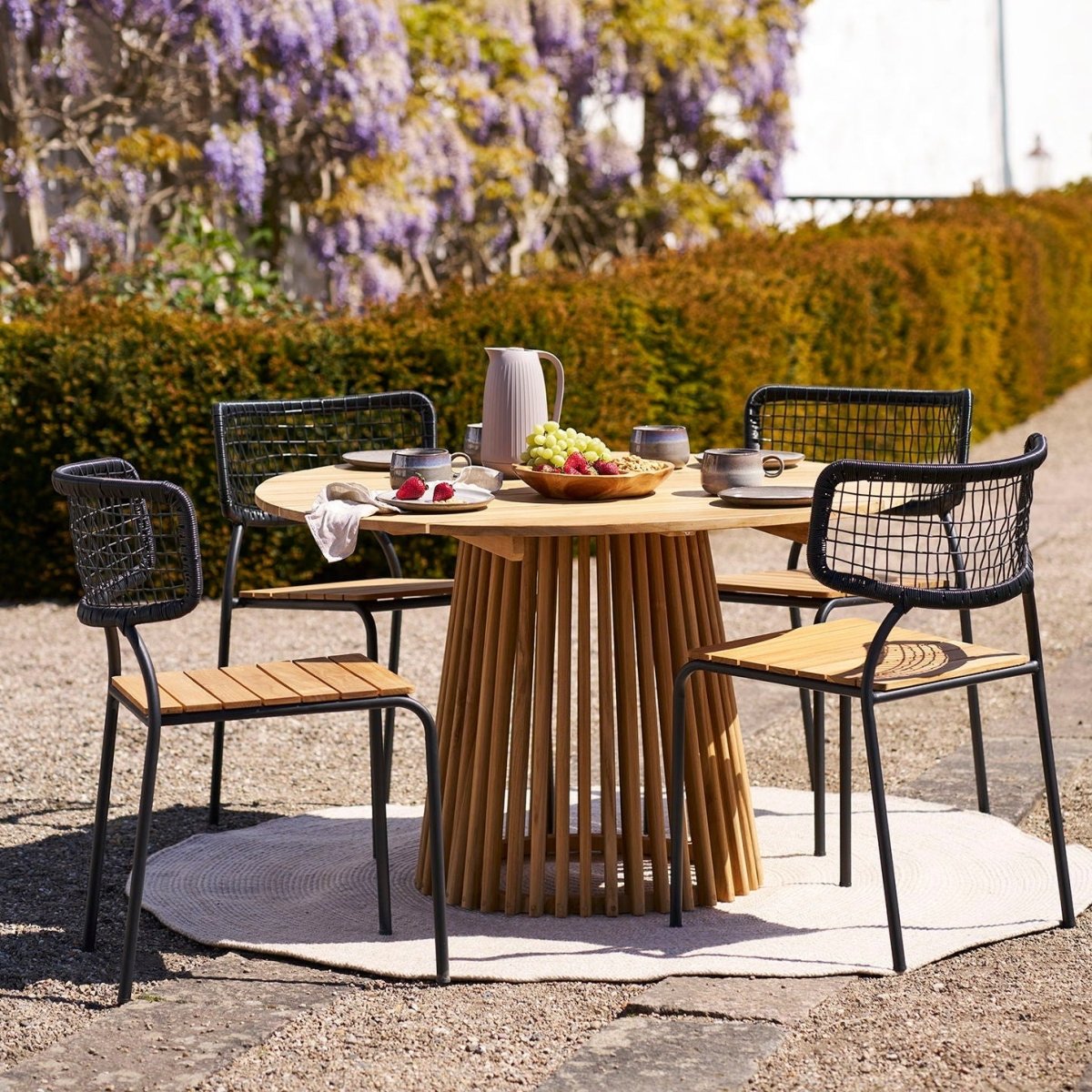 Lorca spisebord teak natur 120 cm - Lindas Dekor