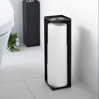 Diskré dorullholder til gulv sort