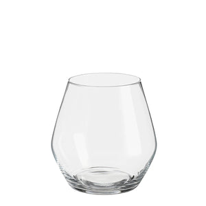 Arja glassvase klar rund - Lindas Dekor